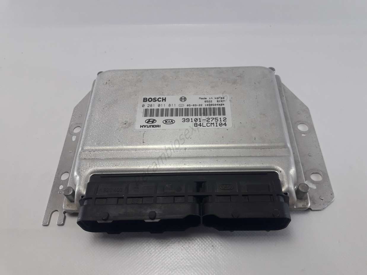 Centralita de motor ecu HYUNDAI ACCENT II 39101-27512 0281011811 0 281 011 811 3910127512 - foto 1