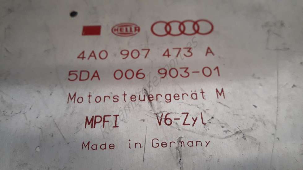 Centralita del motor Audi 80 100 A4 A6 Coupe 4A0907473A 4A0 907 473 A 5DA00690301 5DA 006 903-01 - foto 2