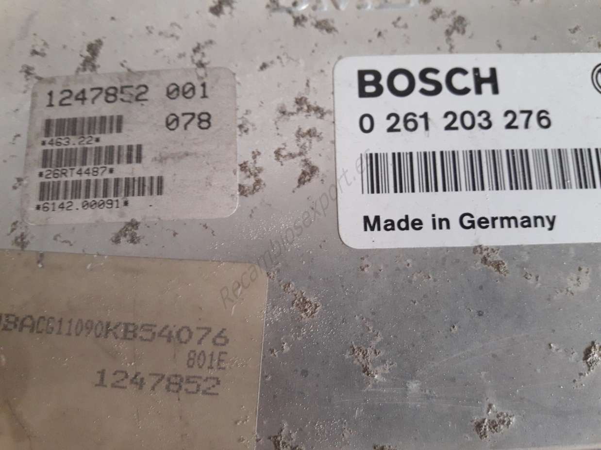 Centralita del motor  BMW E36 1247852001 1247852 BOSCH 0261203276 0 261 203 276 - foto 2