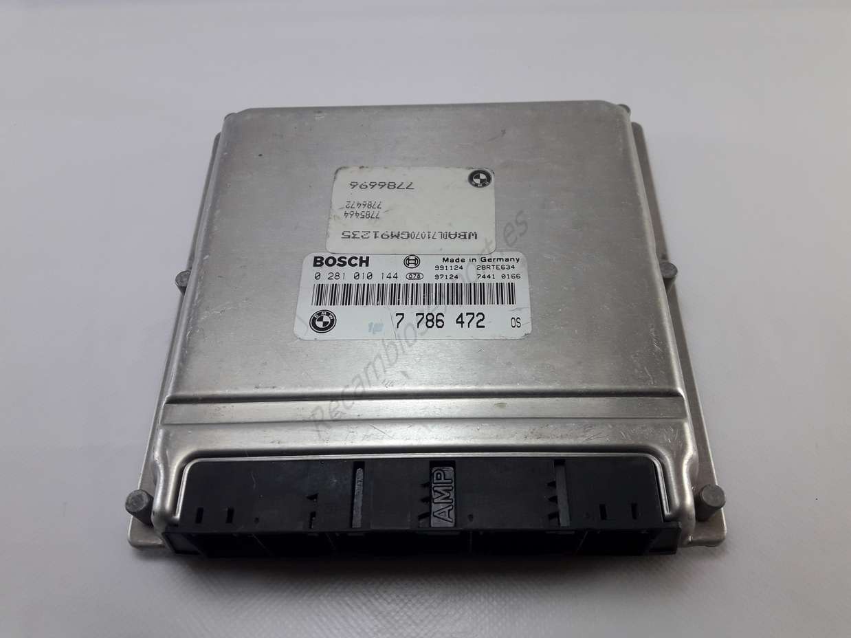 Centralita del motor BMW E46 E39 E38 7786472 7 786 472 0281010144 0 281 010 144 7786696 - foto 1