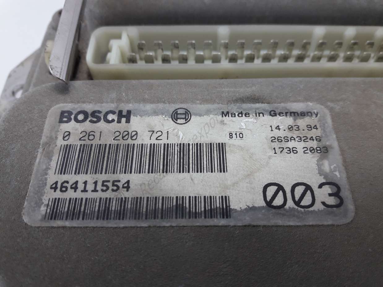 Centralita del motor BOSCH 0 261 200 721 0261200721 FIAT LANCIA 46411554 - foto 2