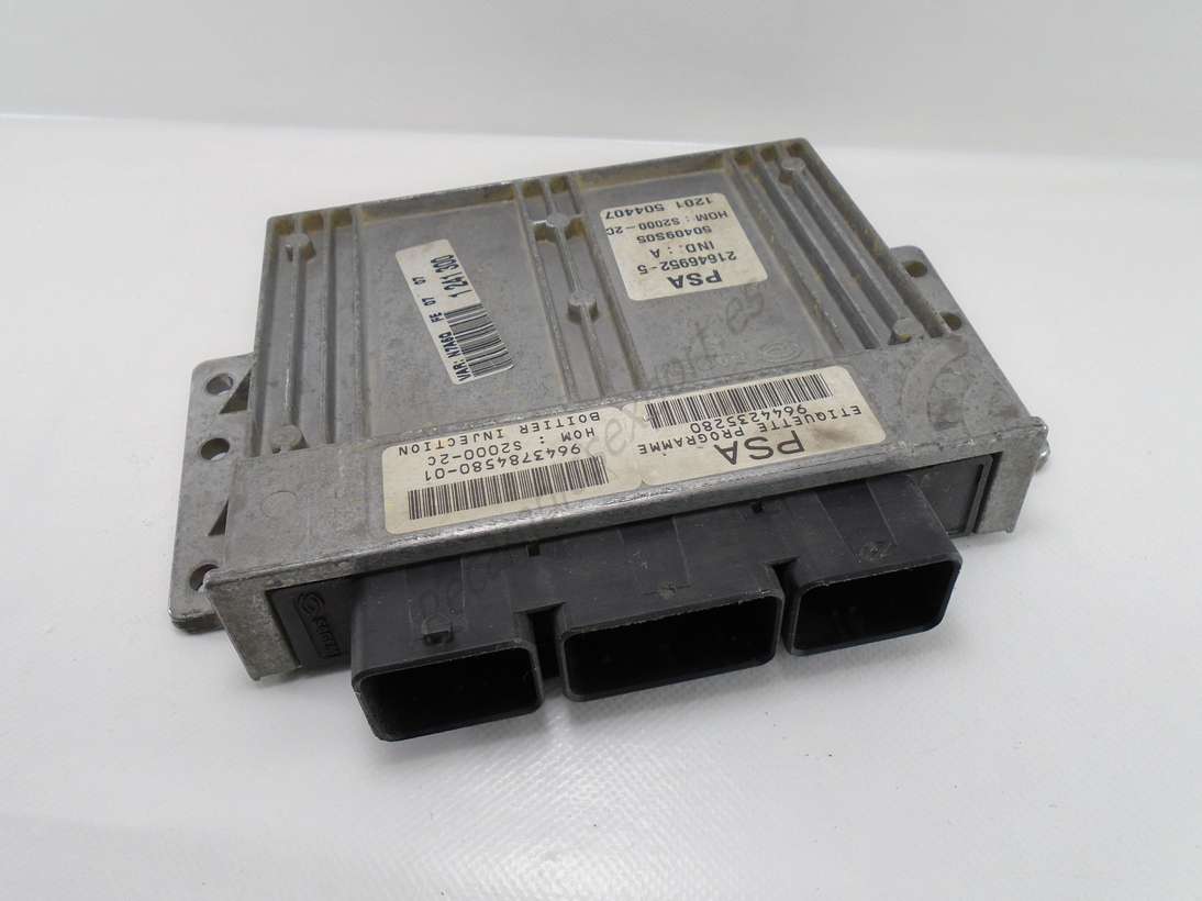 Centralita del motor CITROEN XSARA PSA 9644235280 9643784580-01 9643784580 01 964378458001 HOM S2000-2C HOM S2000 2C HOMS20002C 21646952-5 21646952 5 216469525 50409S05 - foto 1