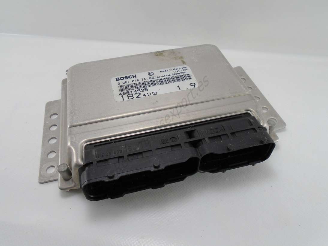 Centralita del motor Fiat Bravo Bosch 0 281 010 341 0281010341 46814535 18241. HD 1. 9 - foto 1