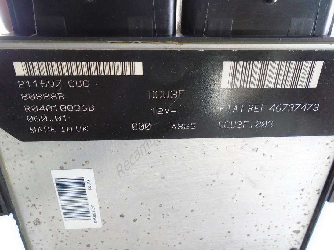 Centralita del motor Fiat Doblo R04010036B 46737473 - foto 2