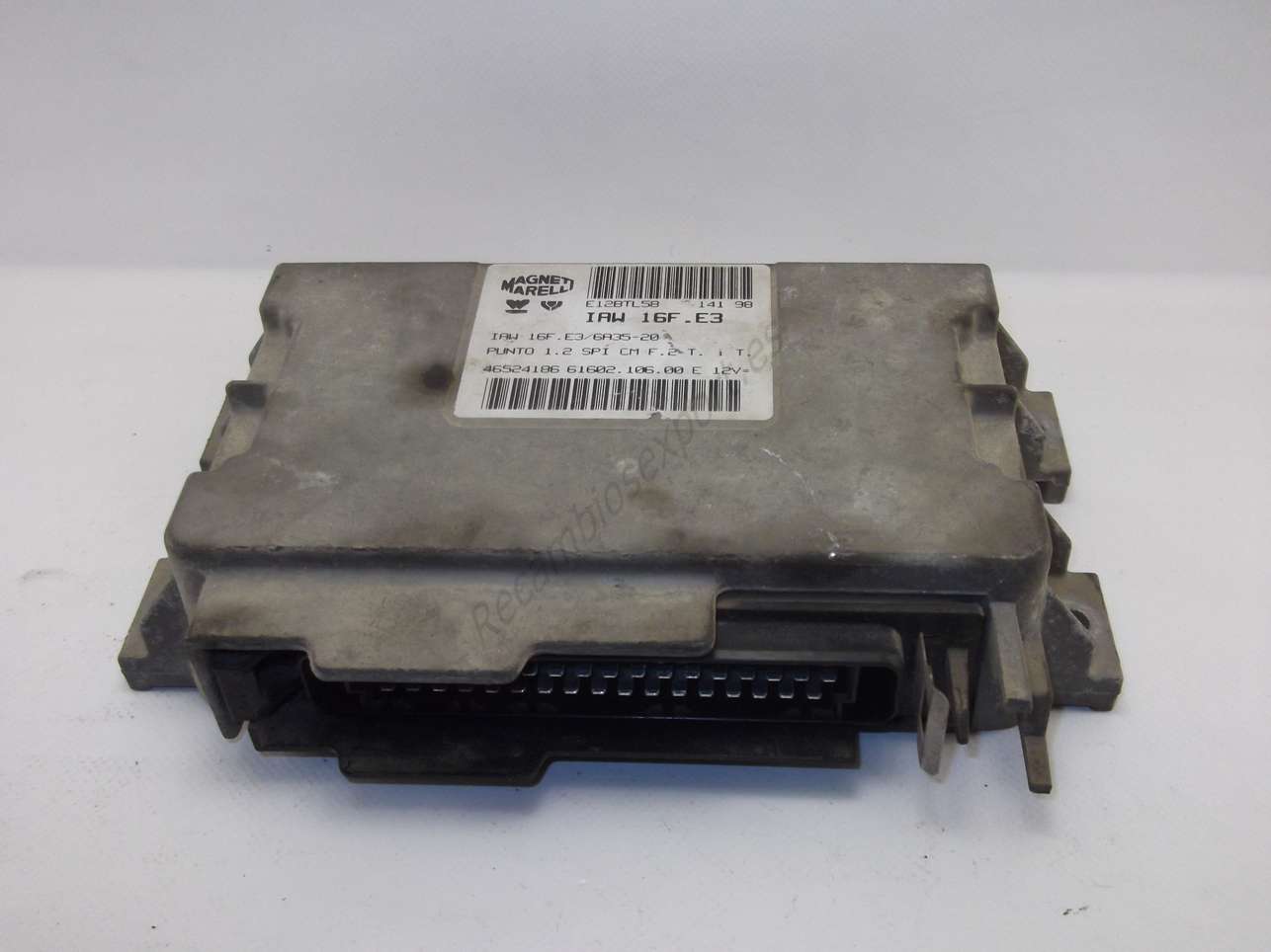 Centralita del motor Fiat Punto IAW16FE3 IAW 16F E3 46524186 6160210600E - foto 1