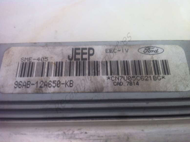 Centralita del motor Ford Escort JEEP 96AB-12A650-KB 96AB12A650KB - foto 2