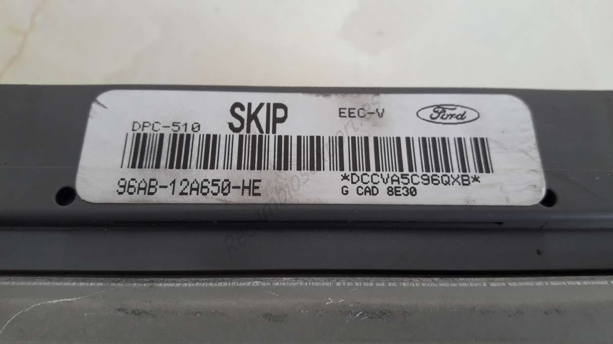Centralita del motor Ford Escort SKIP 96AB12A650HE 96AB-12A650-HE - foto 2