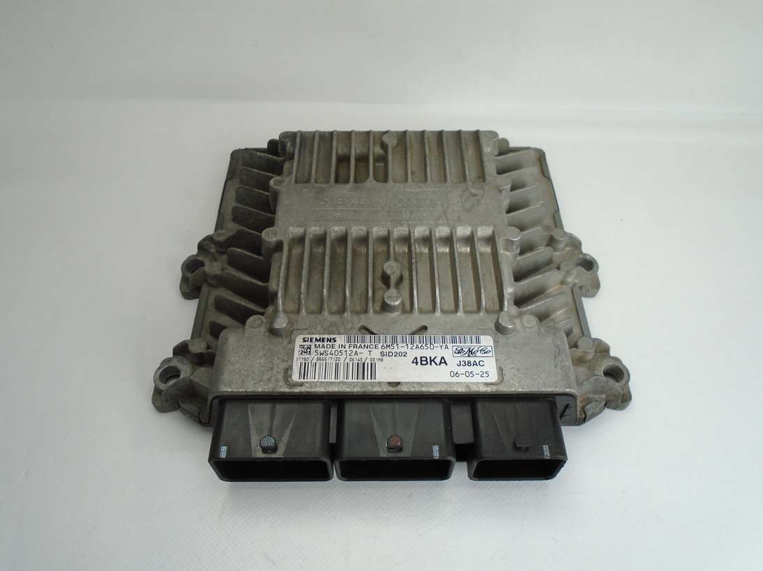 Centralita del motor Ford FOCUS 6M5112A650YA 6M51 12A650 YA 5WS40512AT 5WS40512A T - foto 1