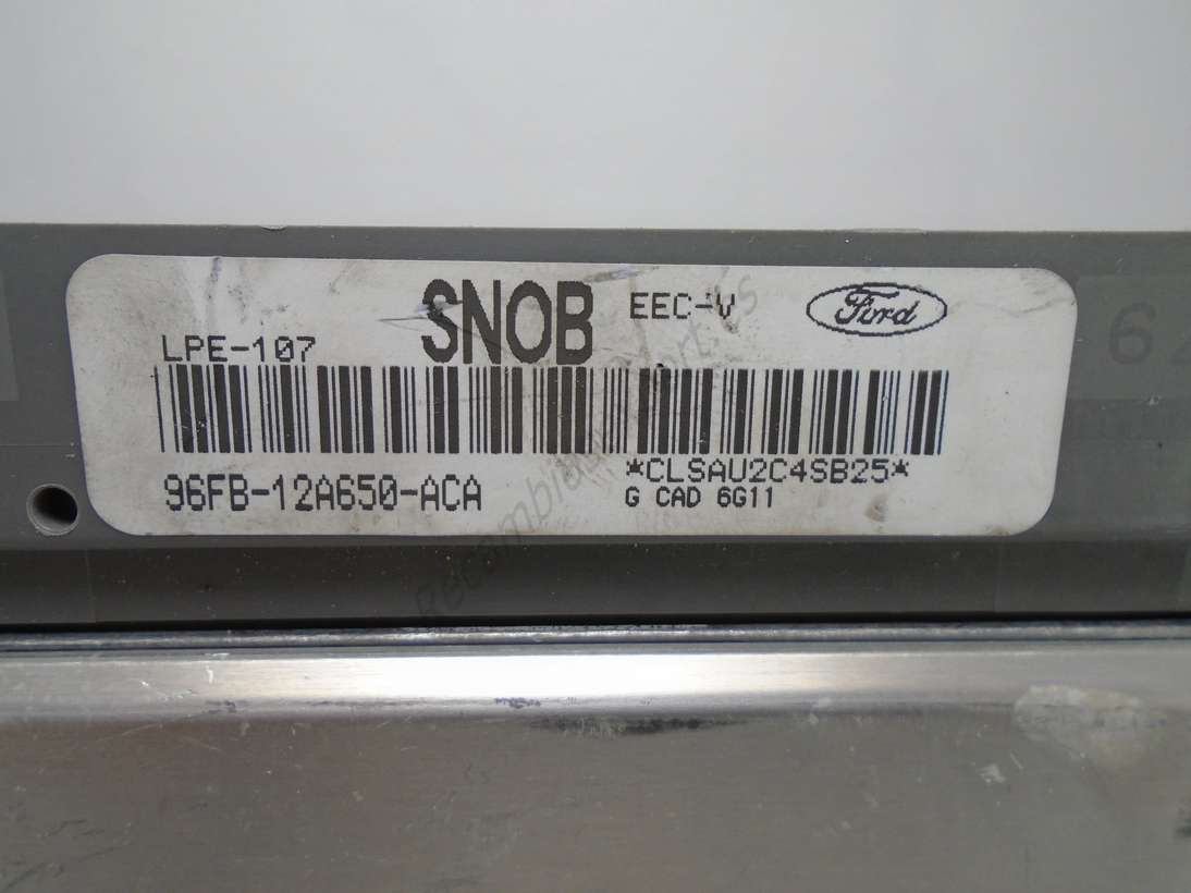Centralita del motor Ford Fiesta 96FB12A650ACA 96FB-12A650-ACA SNOB - foto 2