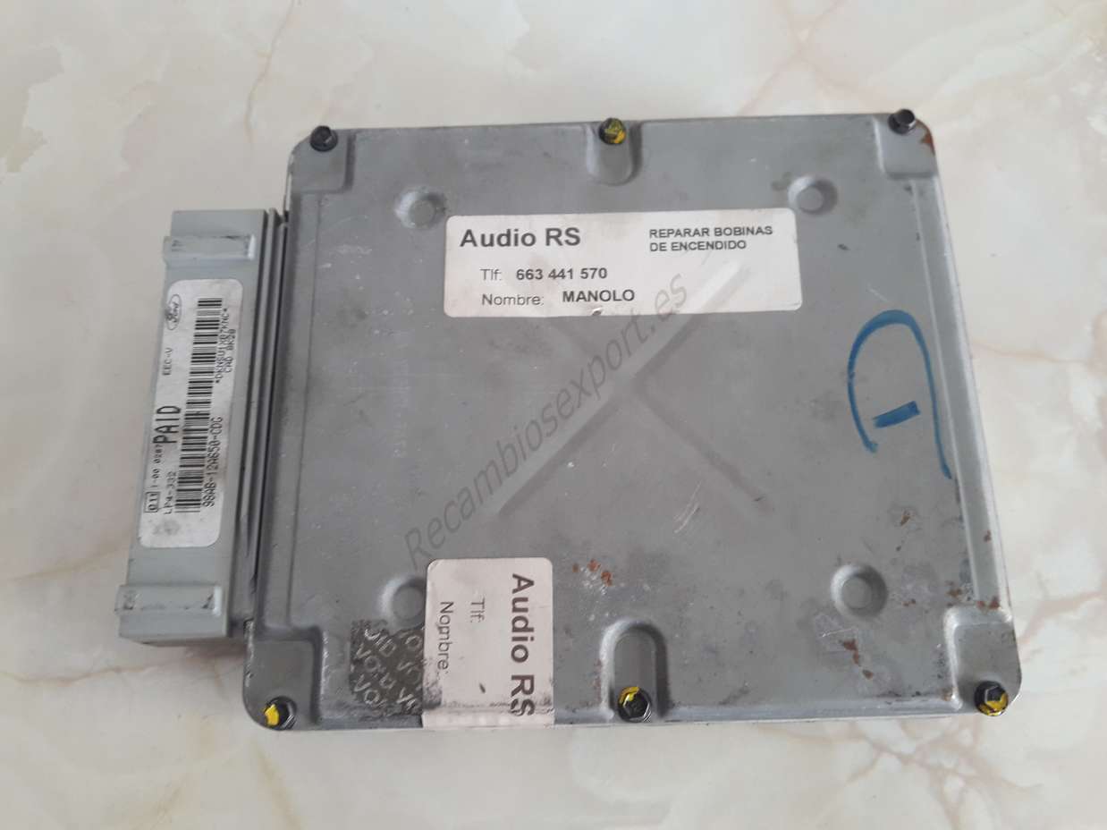 Centralita del motor Ford Fiesta 98AB12A650CDG 98AB-12A650-CDG PAID - foto 1