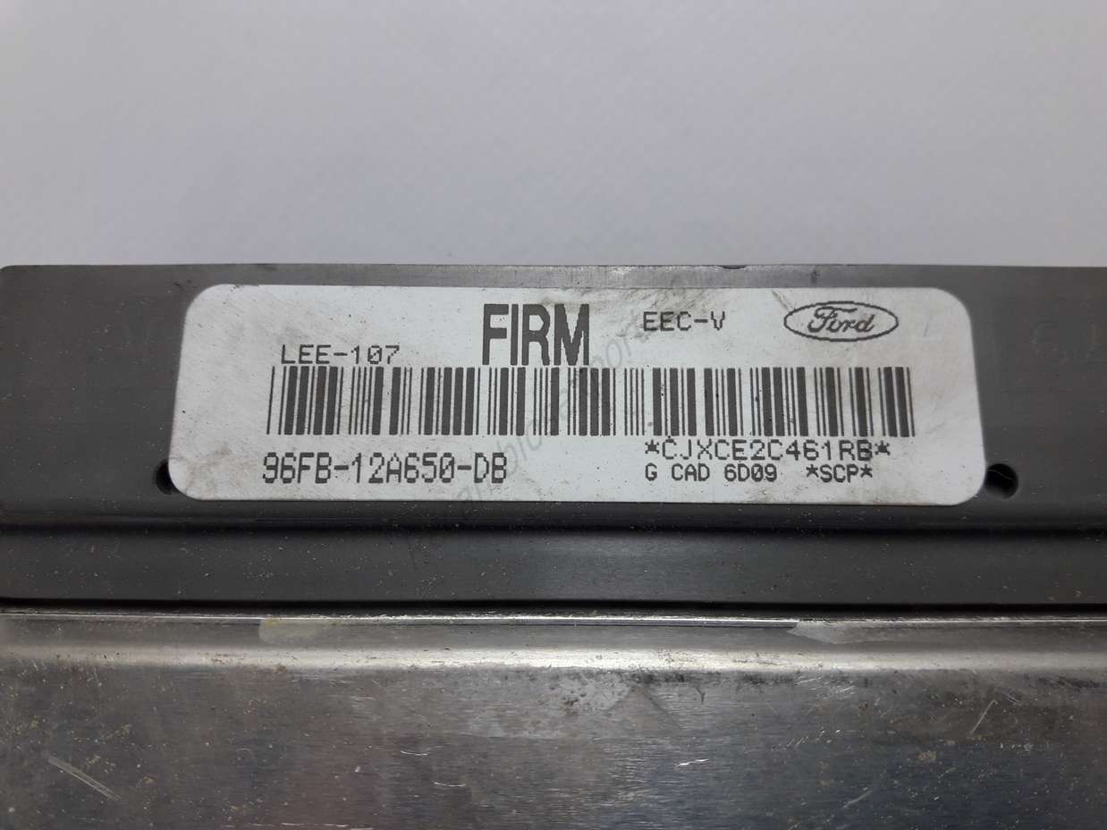 Centralita del motor Ford Fiesta IV 4 FIRM LEE-107 96FB12A650DB 96FB-12A650-DB-12A650-DB - foto 2