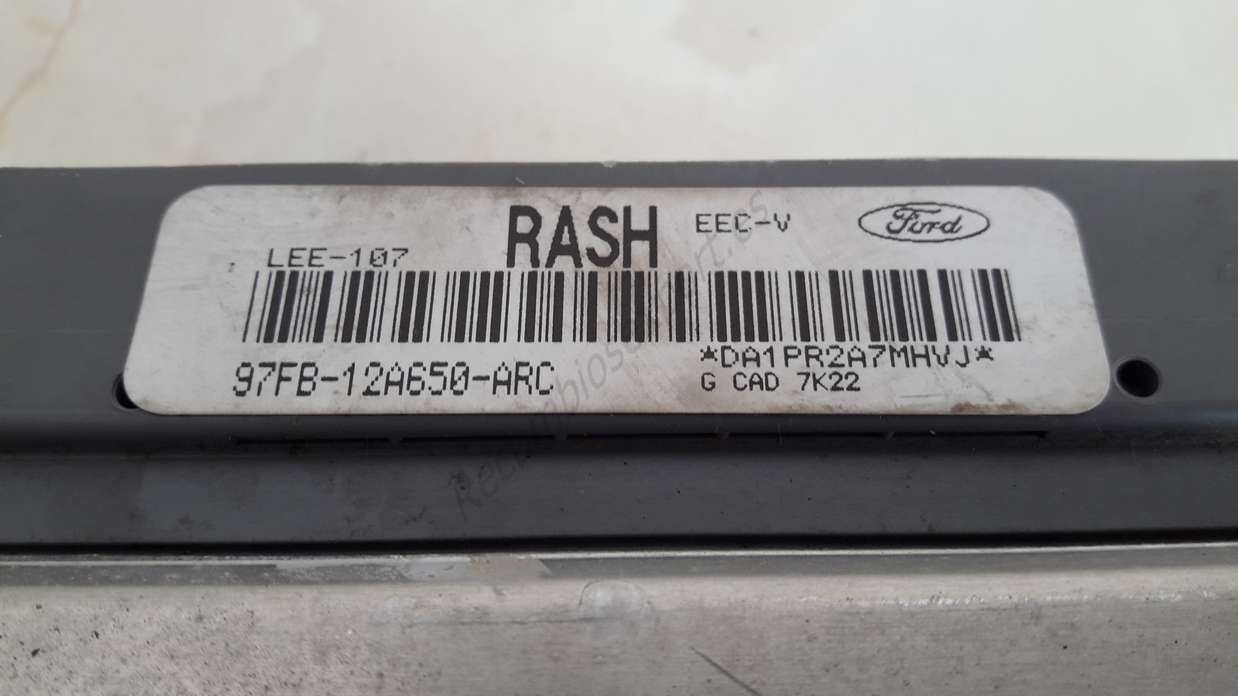 Centralita del motor Ford Fiesta RASH 97FB-12A650-ARC 97FB12A650ARC - foto 2