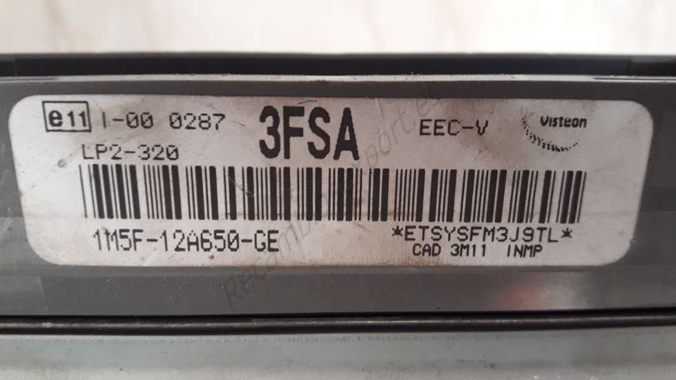 Centralita del motor Ford Focus 1M5F12A650GE 1M5F-12A650-GE 3FSA - foto 2