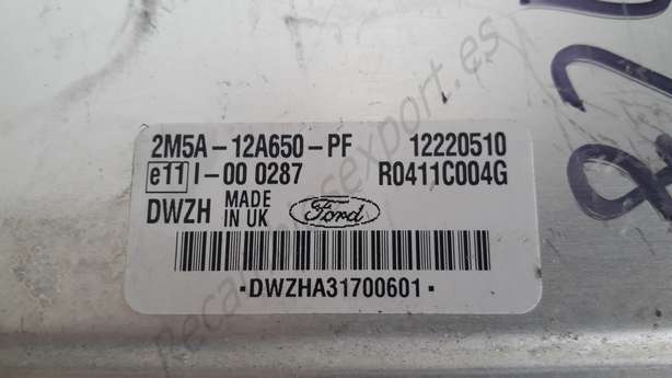 Centralita del motor Ford Focus 2M5A12A650PF 2M5A-12A650-PF R0411C004G DWZH - foto 2