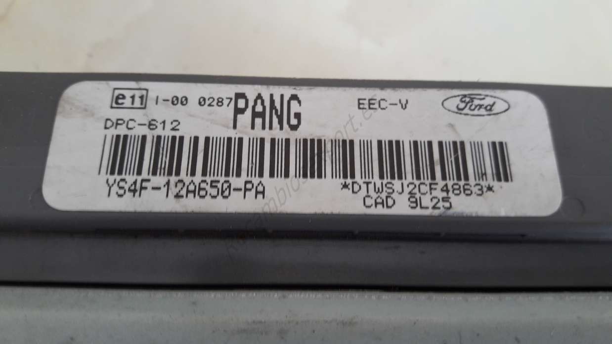 Centralita del motor Ford Focus Mondeo PANG YS4F12A650PA YS4F-12A650-PA - foto 2