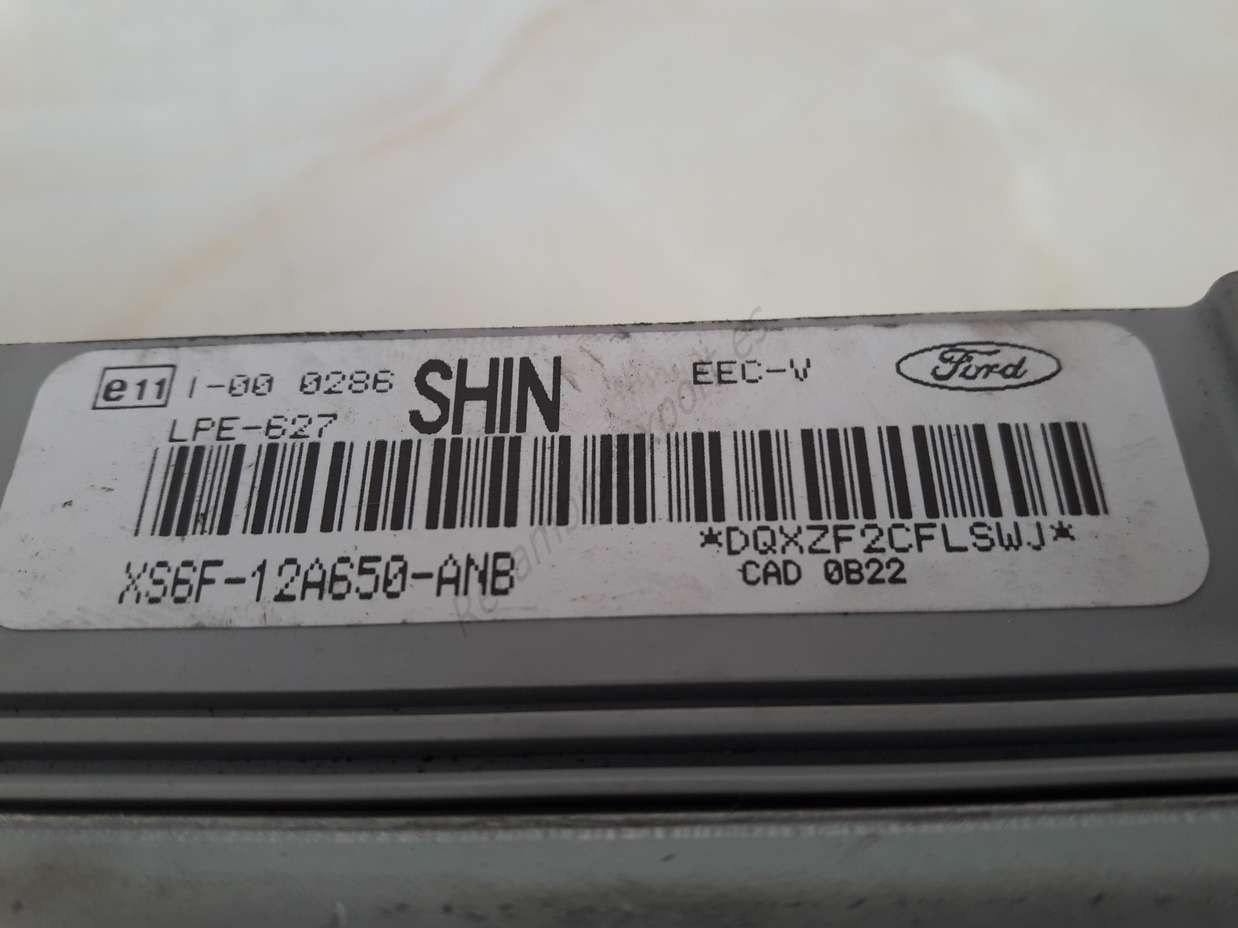 Centralita del motor Ford Focus Puma Fiesta XS6F-12A650-ANB XS6F12A650ANB SHIN - foto 2