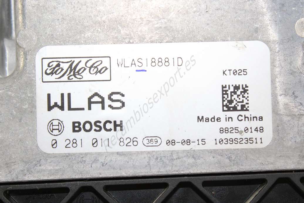 Centralita del motor Ford Ranger Mazda BT-50 Bosch 0281011826 0281 011 826 WLAS18881D 1039S23511 WLAS - foto 2