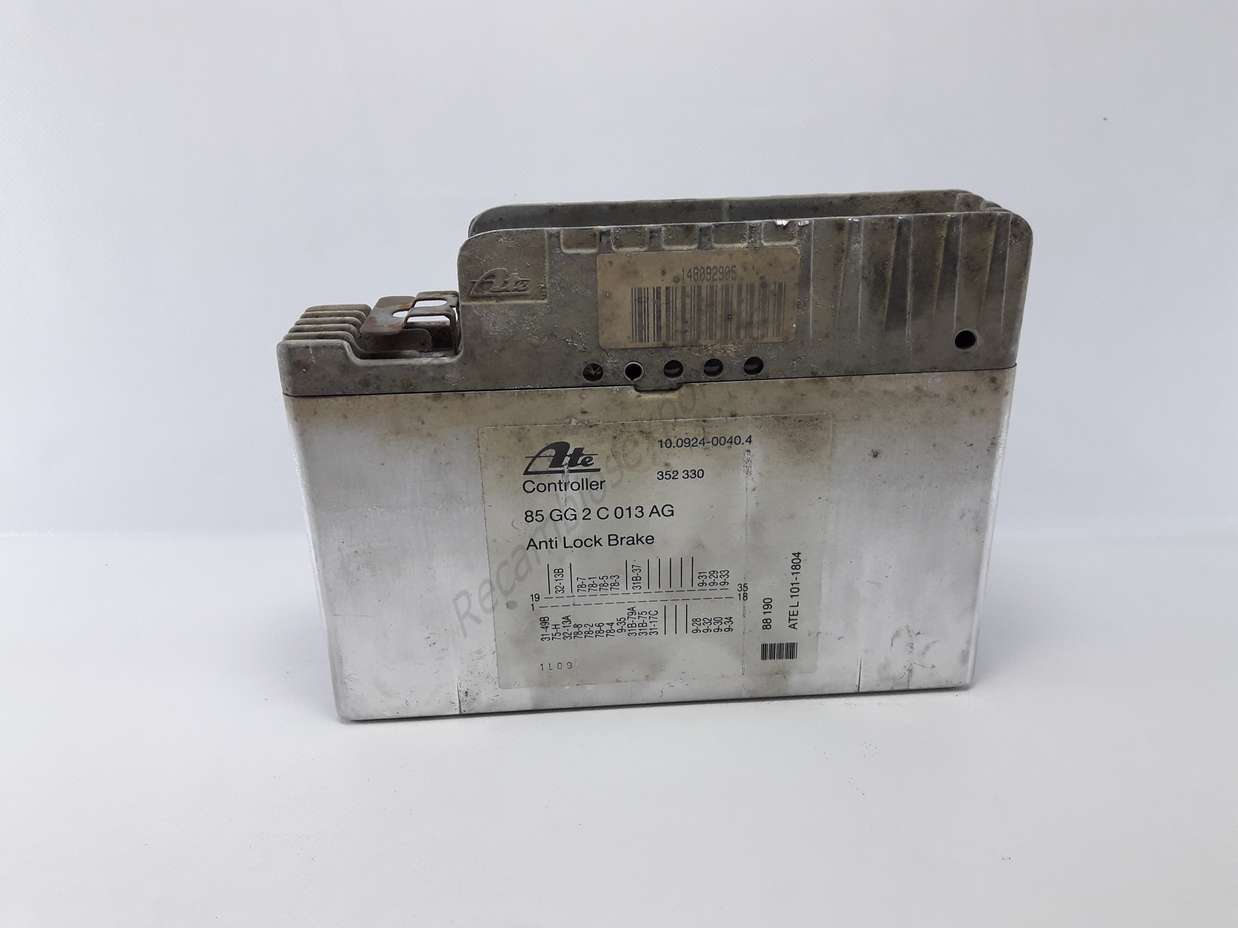 Centralita del motor Ford Sierra 5GG2C013AG 85 GG 2 C013 AG ATE 10092400404 10. 0924-0040. 4 85GG2C013AG - foto 1
