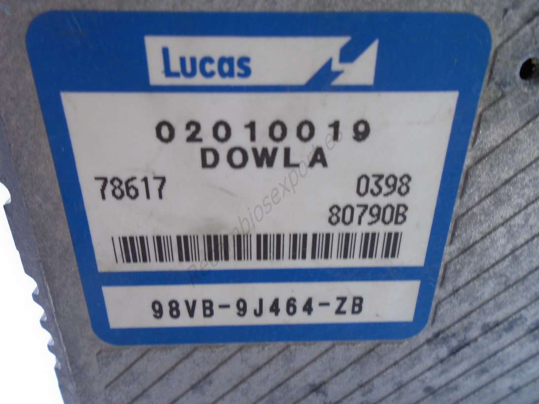 Centralita del motor Ford Transit 98VB-9J464-ZB 98VB9J464ZB 02010019 LUCAS DOWLA - foto 2