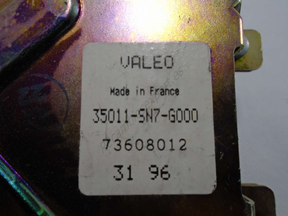 CENTRALITA ABS Honda Accord 35011SN7G000 35011-SN7-G000 VALEO 73608012 - foto 2