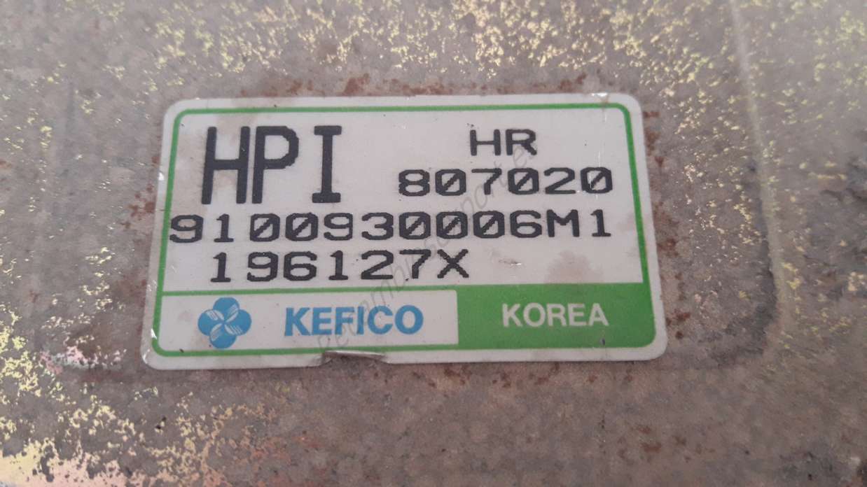 Centralita del motor Hyundai Galloper HPI HR 807020 HR807020 9100930006M1 KEFICO 196127X - foto 2