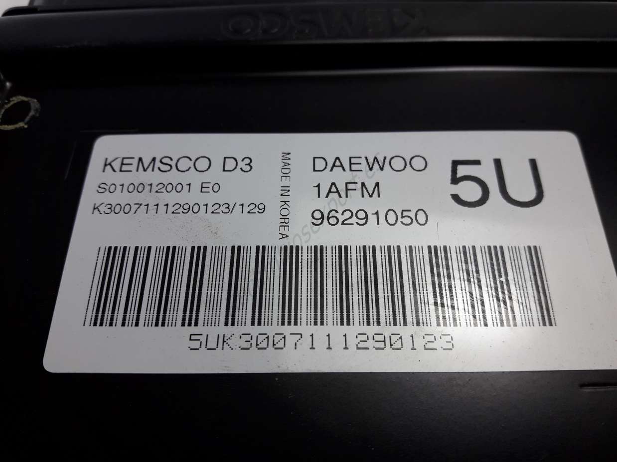 Centralita del motor KEMSCO DAEWOO MATIZ S010012001 E0 S010012001E0 96291050 - foto 2
