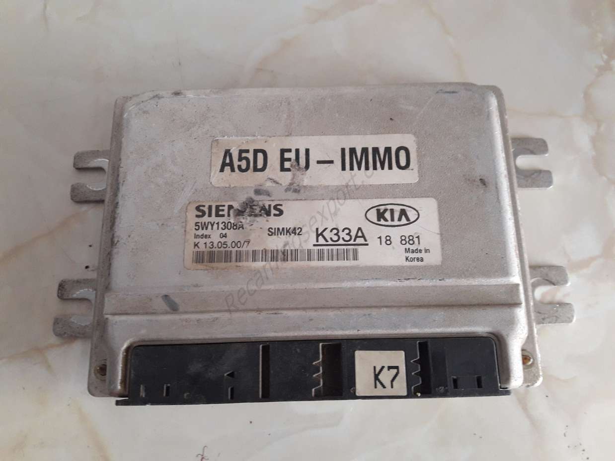 Centralita del motor Kia Rio K33A18881 K33A 18 881 SIEMENS 5WY1308A SIMK42 - foto 1