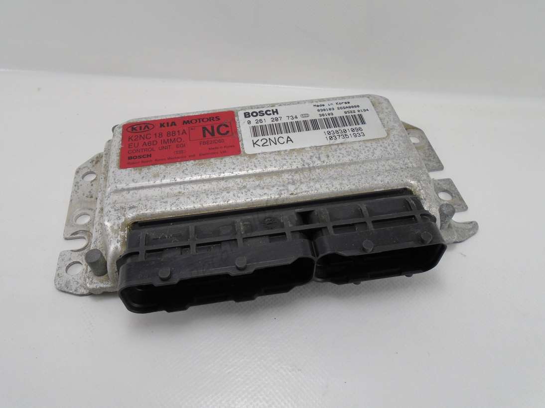 Centralita del motor Kia Shuma K2NC18881A K2NC 18 881A EU A6D BOSCH 0261207734 0 261 207 734 - foto 1