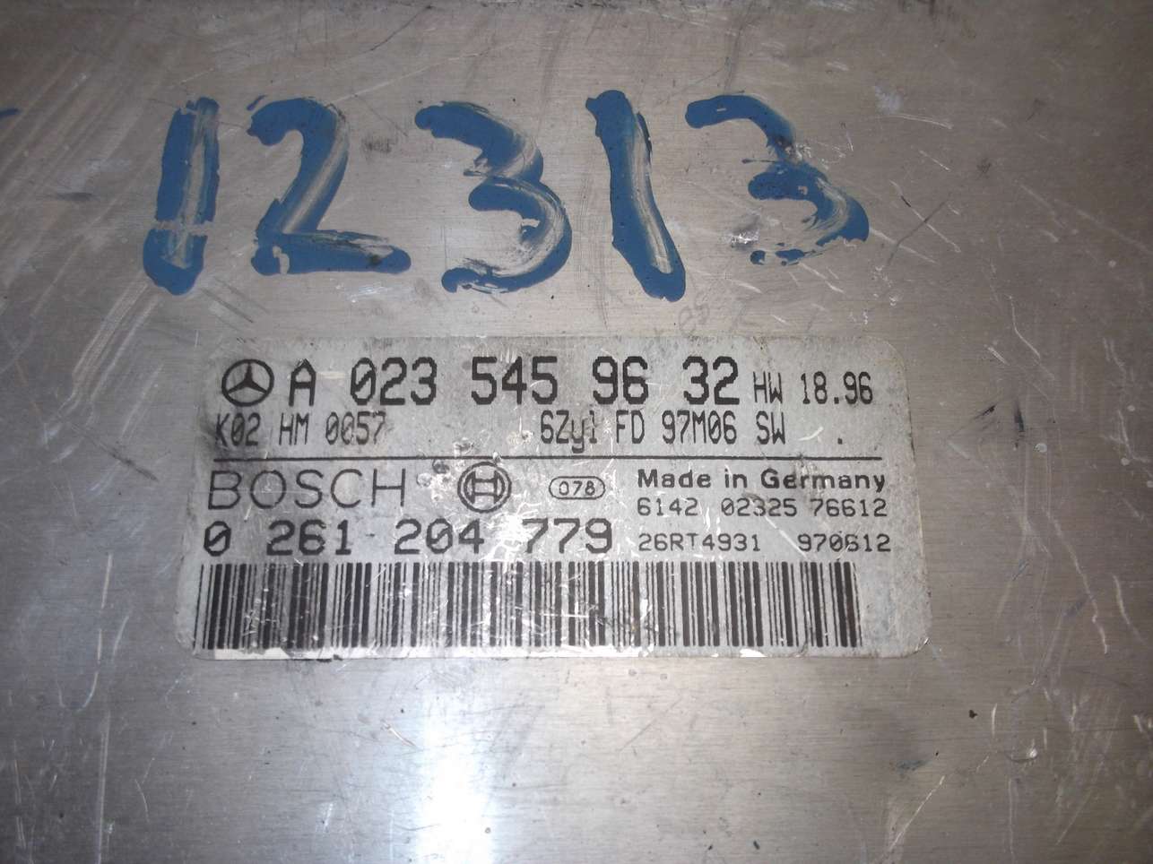 Centralita del motor Mercedes A0235459632 A 023 545 96 32 K02 BOSCH 0261204779  0 261 204 779 - foto 2