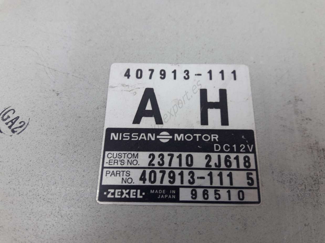 Centralita del motor Nissan Almera 407913111 407913 111 AH 237102J618 23710 2J618 - foto 2