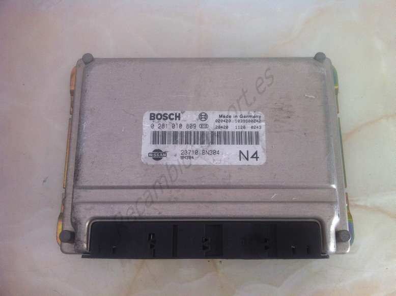 Centralita del motor Nissan Almera N16 23710BN304 23710 BN304 BOSCH BOSCH 0281010809 0 281 010 809 - foto 1