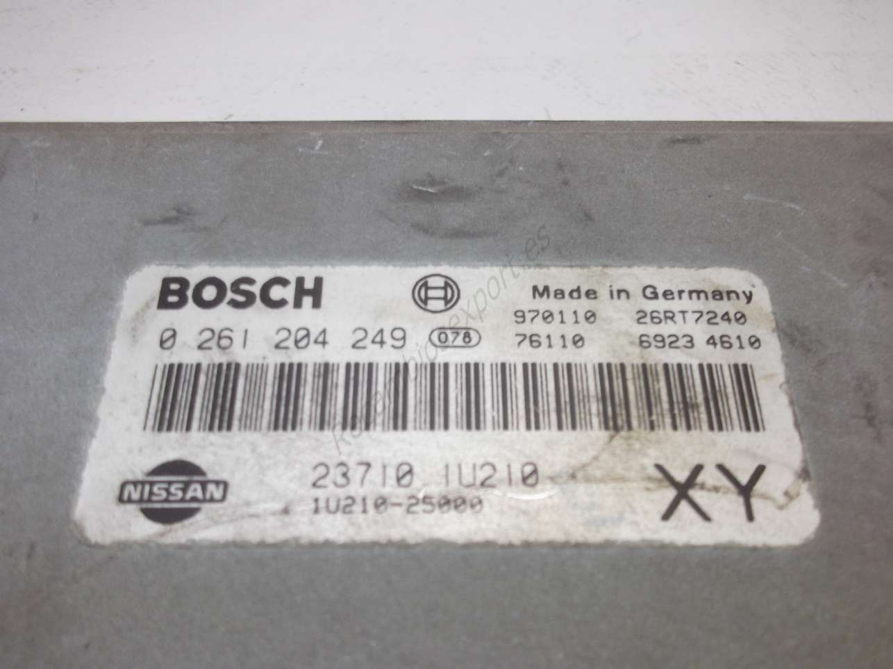 Centralita del motor Nissan BOSCH 0261204249 0 261 204 249 237101U210 23710 1U210 XY - foto 2