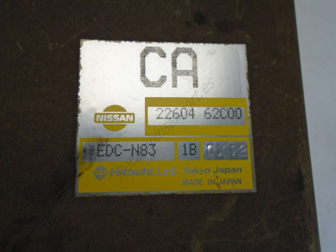 Centralita del motor Nissan EDC-N83 2260462C00 22604 62C00 CA - foto 2