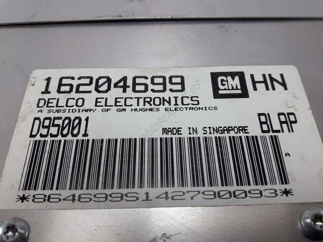 Centralita del motor OPEL ASTRA F 16204699 HN 16204699HN D95001 - foto 2