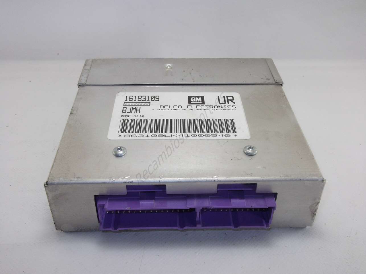 Centralita del motor OPEL DELCO ELECTRONICS 16183109 UR BJMH 16183109UR - foto 1