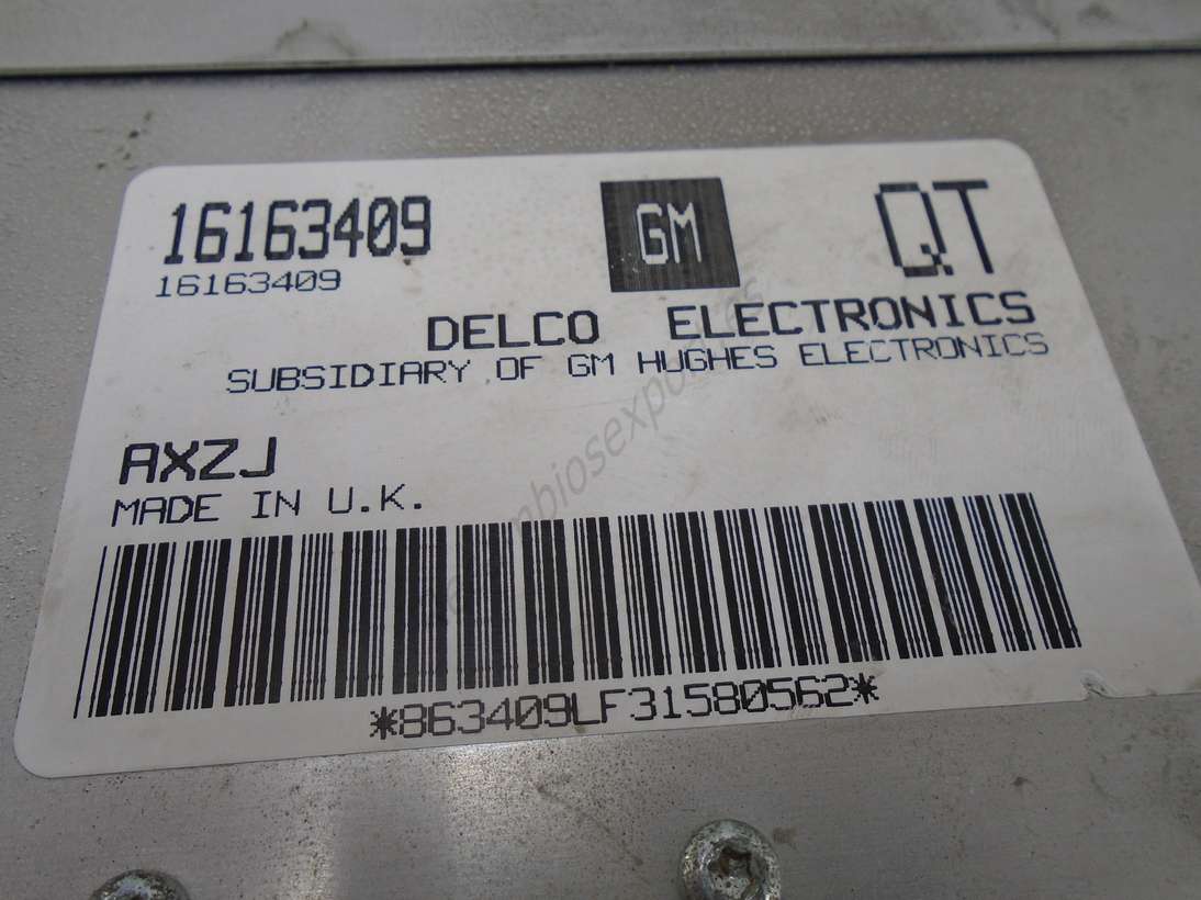 Centralita del motor Opel 16163409 GM QT AXZJ - foto 2