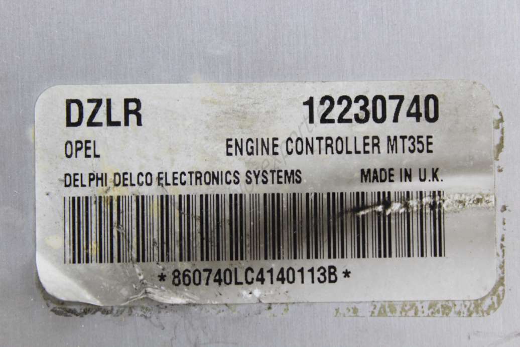 Centralita del Motor Opel Astra H Zafira DZLR - foto 2