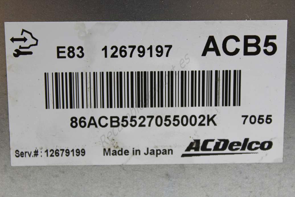 Centralita del motor Opel Corsa 12679197 ACB5 ACDelco - foto 2