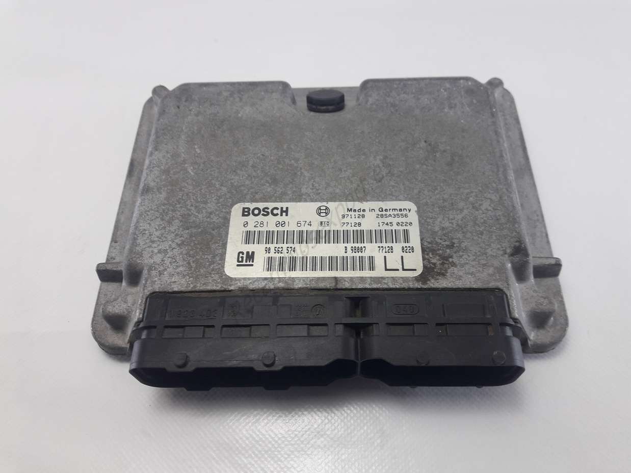 Centralita del motor Opel LL GM90562574 90562574 90 562 574 BOSCH 0281001674 281 001 674 - foto 1