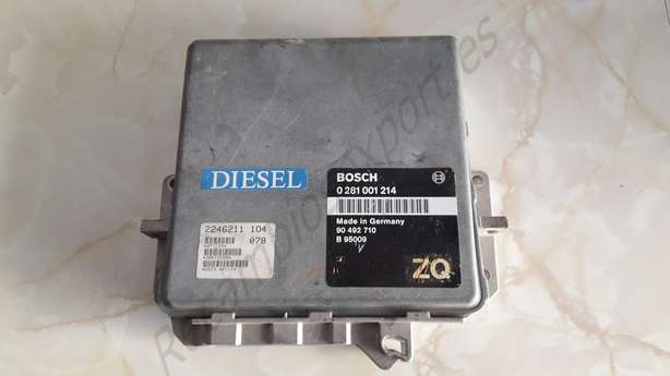 Centralita del motor Opel Omega BMW E34 Diesel BOSCH 0281001214 0 281 001 214 90492710ZQ 90492710 ZQ 90 492 710 ZQ 2246211 - foto 1