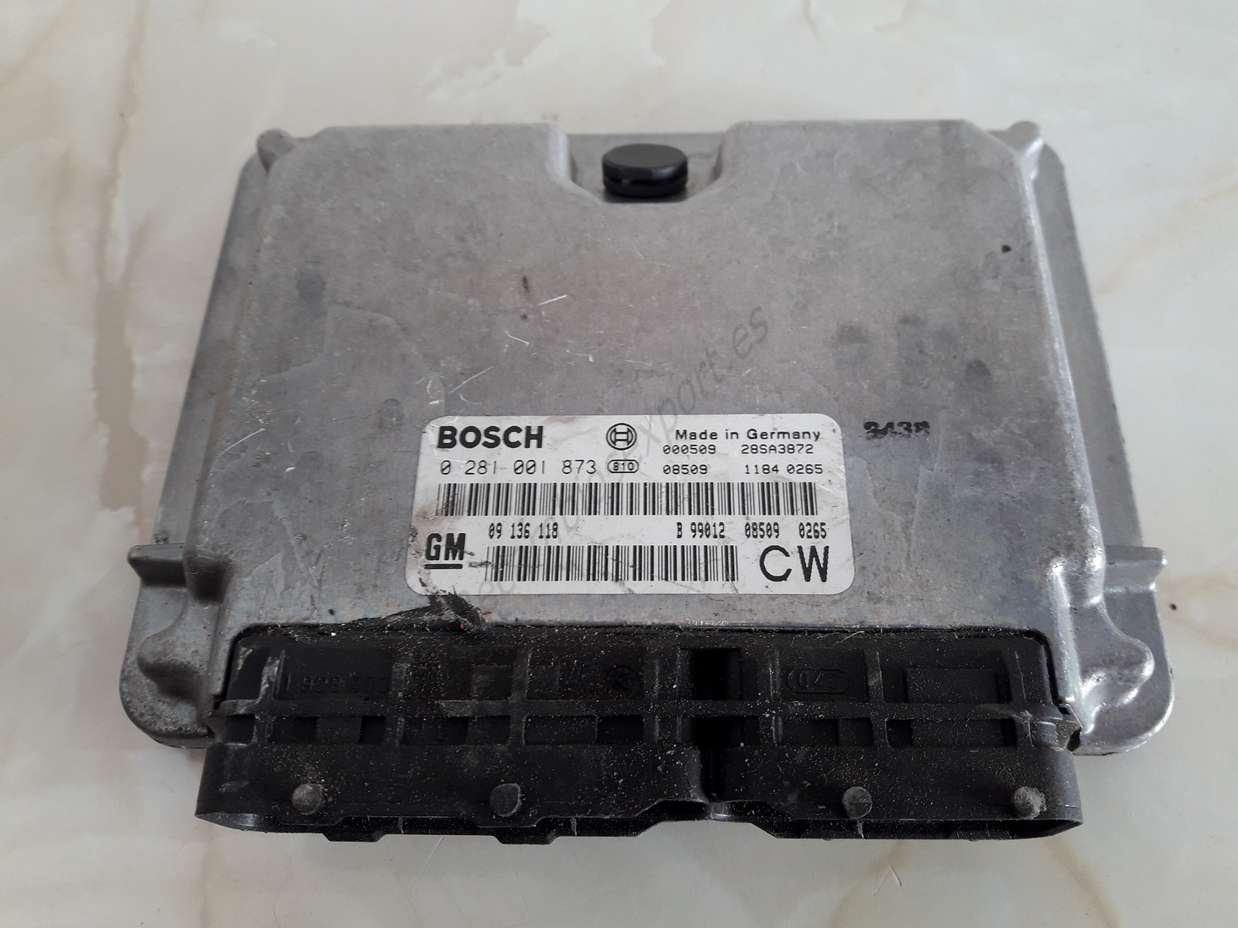 Centralita del motor Opel Vectra B 09136118 CW 09 136 118 0281001873 0 281 001 873 - foto 1