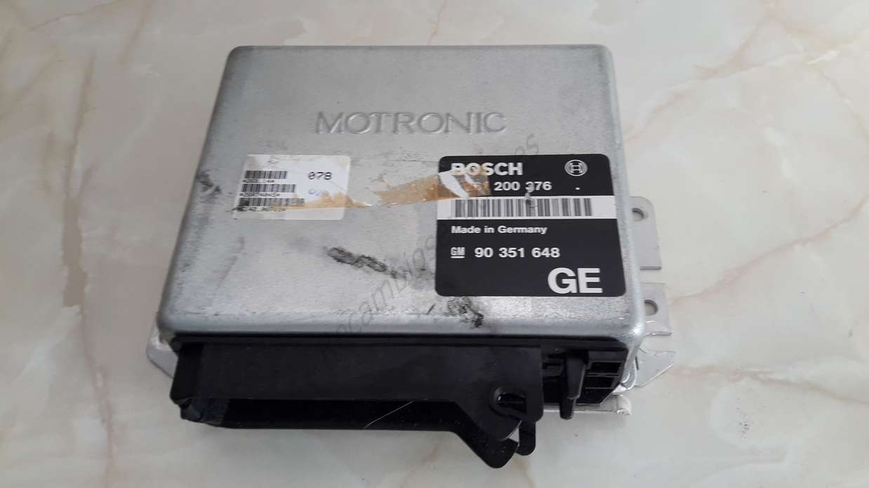 Centralita del motor Opel Vectra Calibra 90351648 90351648GE 90 351 648 GE BOSCH 0261200376 0 261 200 376 - foto 1