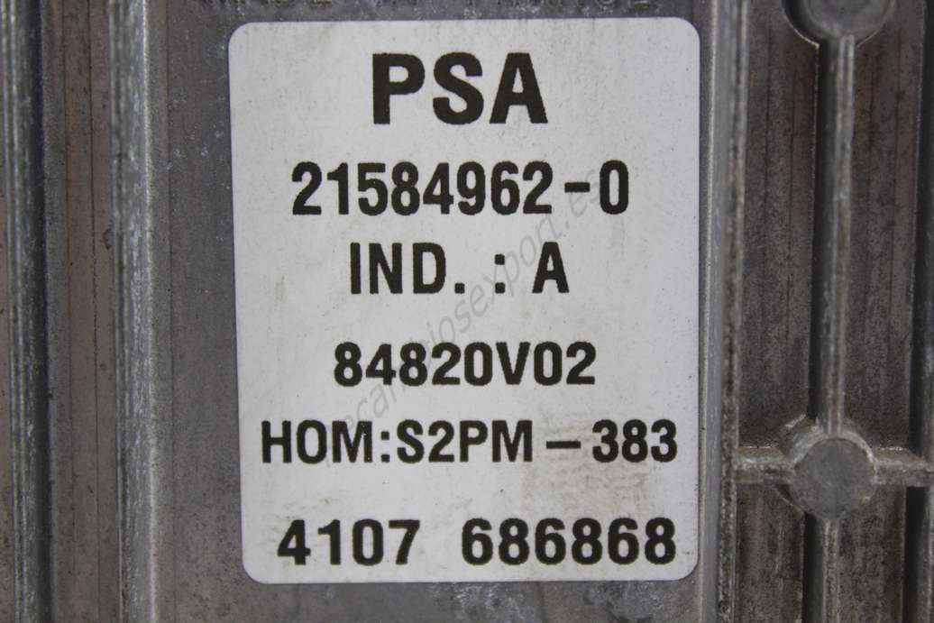 Centralita del motor PSA Citroen Peugeot 9655829780 9642222380 S2PM383 HOMS2PM-383 215849620 21584962-0 INDA - foto 3