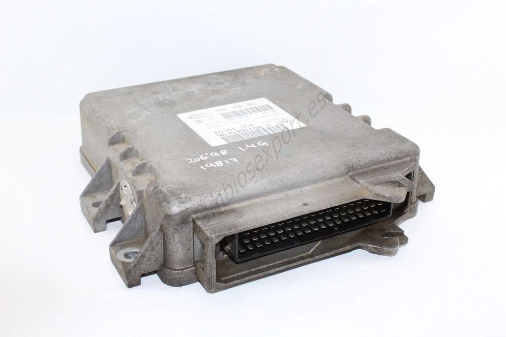 Centralita del motor Peugeot 206 106 9635991180E 9635991180 E Magneti Marelli IAW1AP81 IAW 1AP.81 16301354 16301.354 - foto 1