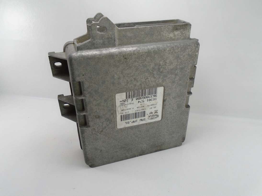 Centralita del motor Peugeot 206 106 9637086980E 9637086980 E 16301. 574 16301794 Magneti Marelli IAW1AP81 IAW 1AP. 81 - foto 1