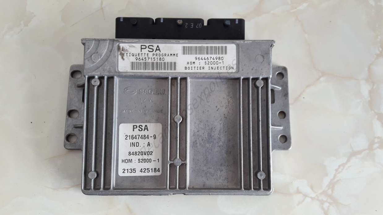 Centralita del motor Peugeot 406 SAGEM PSA 9644674980 9645715180 216474849 21647484-9 - foto 1