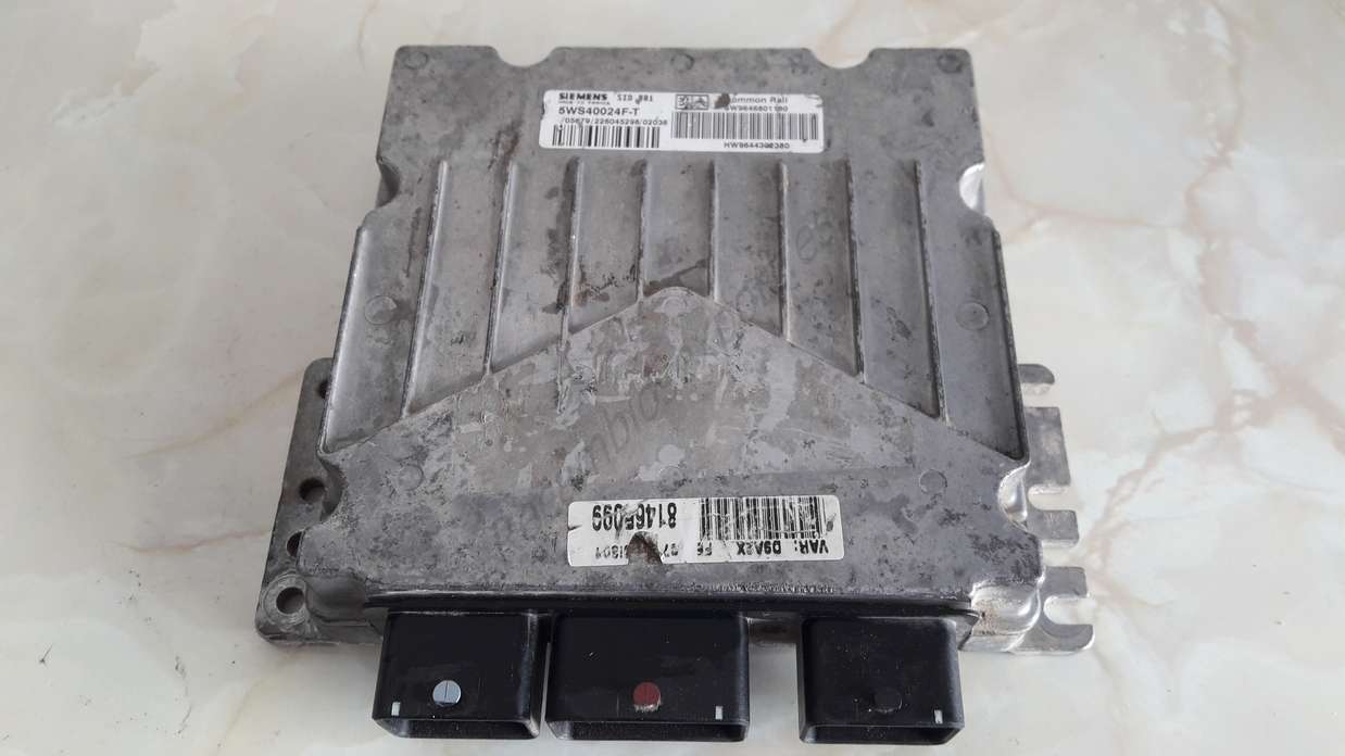Centralita del motor Peugeot Citroen   5WS40024FT 5WS40024F-T SW9646801180 HW9644302380 - foto 1