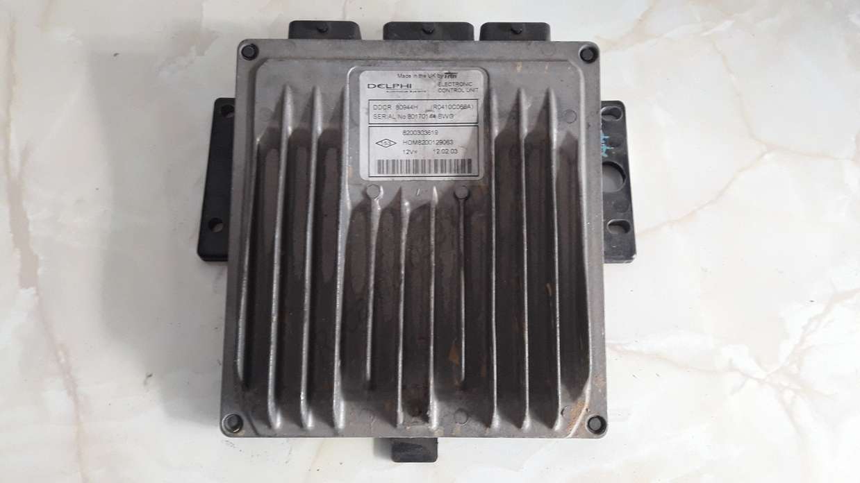 Centralita del motor Renault Clio 8200303619 H0M8200129063 DELPHI R0410C066A - foto 1