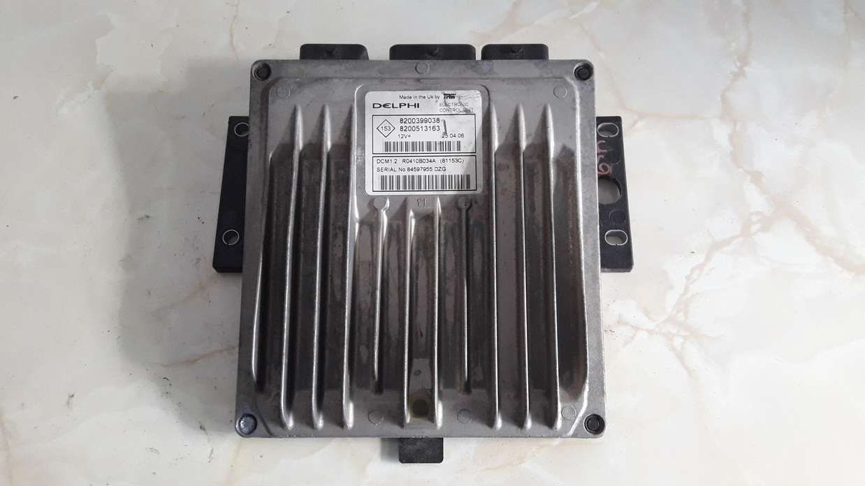Centralita del motor  Renault Clio Nissan Micra 8200399038 8200513163  DELPHI R0410B034A - foto 1