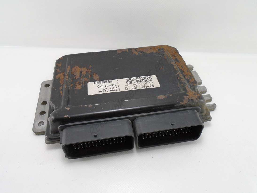 Centralita del motor Renault Clio Sirius 32 7700115210 7700110471 SIEMENS S110030034A S110030034 A - foto 1